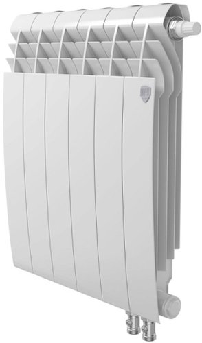 Биметаллический радиатор Royal Thermo BiLiner 500 Bianco Traffico VR (6 секций)