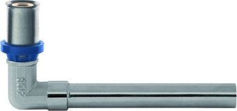 Фитинг General Fittings Пресс отвод хромированный с медной трубкой 16 L=300 5T0030N161502T