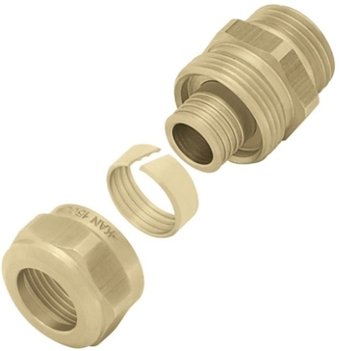 Фитинг KAN Соединитель 14x2 G1/2 1110045002