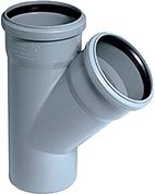 Фитинг Ostendorf НТEA - тройник 110x110x45° [115200]