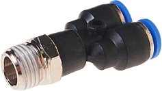 Фитинг RockForce Фитинг Y-образный для пласт. труб 6 мм 1/4" RF-SPX06-02