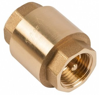 Фитинг Unipump Обратный клапан 1/2" магистральный (толкатель латунь)