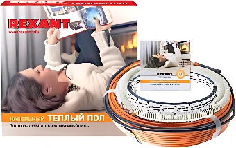 Нагревательный кабель Rexant RND-40-600 40 м 600 Вт
