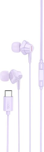 Наушники Hoco M113 USB Type-C (сиреневый)