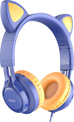 Наушники Hoco W36 (синий)