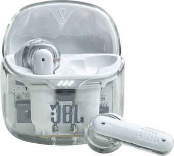 Наушники JBL Tune Flex Ghost (белый)