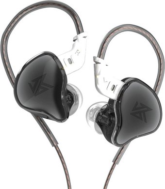 Наушники KZ Acoustics EDC (без микрофона, черный)