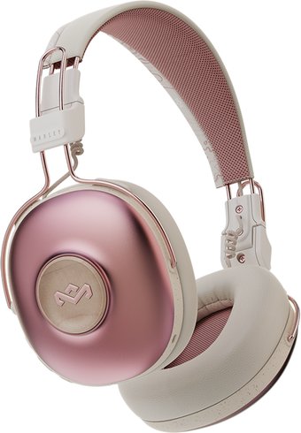 Наушники Marley Positive Vibration Frequency (белый/розовый)