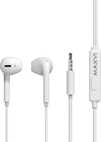 Наушники Maxvi MHF-15 Easy (белый)