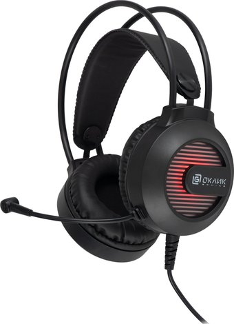Наушники Оклик HS-L300G (черный)