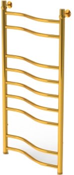Полотенцесушитель Gloss & Reiter Wave. Л. 50х100.В9.G1 (GOLD)