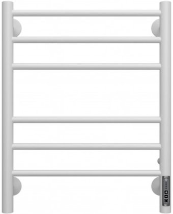 Полотенцесушитель TERMINUS Аврора электро КС П6 с диммером (450x600, белый)
