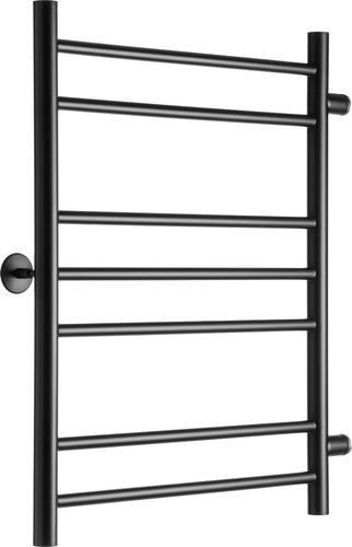 Полотенцесушитель Ростела Свирель V 500x700/7 1" (Ral 9005, боковое подключение)