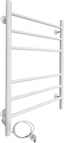 Полотенцесушитель Ростела Свирель V 50x80/6 (с диммером, белый левый)