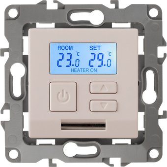 Терморегулятор ЭРА 12-4111-02 (слоновая кость)