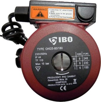 Циркуляционный насос IBO OHI 25-80/180