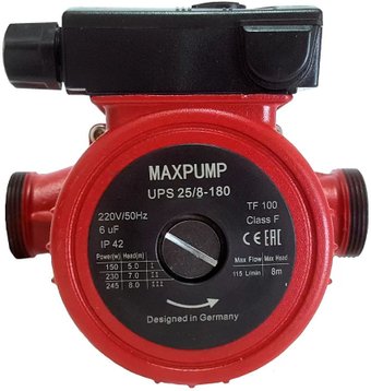 Циркуляционный насос Maxpump UPS 25/8-180