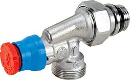 Запорная арматура Giacomini Угловой осевой термостатический клапан R415X042