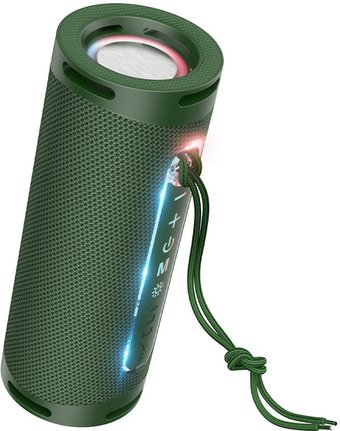 Беспроводная колонка Hoco HC9 Dazzling Pulse (темно-зеленый)