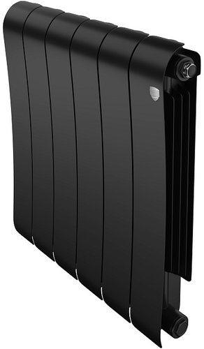 Биметаллический радиатор Royal Thermo Infinity 500 Noir Sable (6 секций)