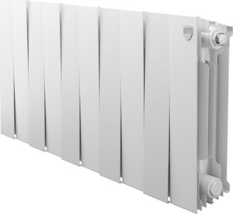 Биметаллический радиатор Royal Thermo PianoForte 300 Белый - 10 секций