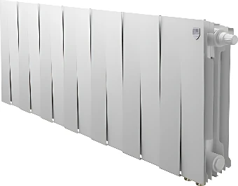 Биметаллический радиатор Royal Thermo PianoForte 300 Белый VR80 - 14 секций