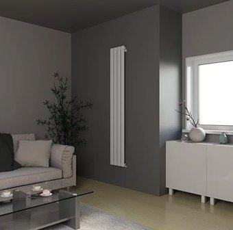 Дизайн-радиатор Faberg Morari 2 (4 секции, белый RAL-9016)