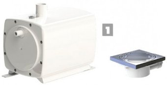 Канализационная установка SFA Sanifloor 1 (для кафельного покрытия)