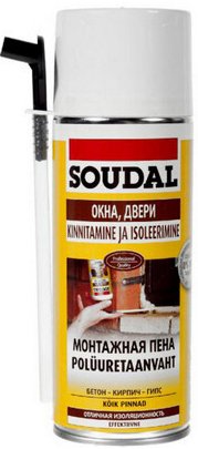Монтажная пена Soudal Окна-двери 300 мл