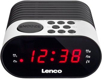 Настольные часы Lenco CR-07 (белый)