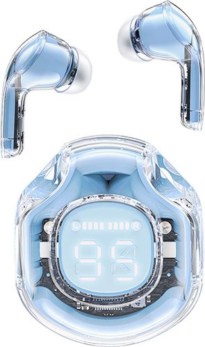 Наушники AceFast T8 Crystal (голубой)