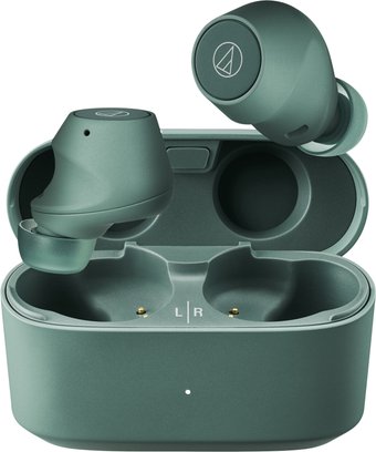 Наушники Audio-Technica ATH-CKS30TW+ (зеленый)