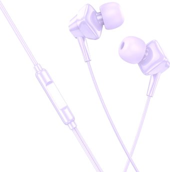 Наушники Hoco M113 Lightning (сиреневый)