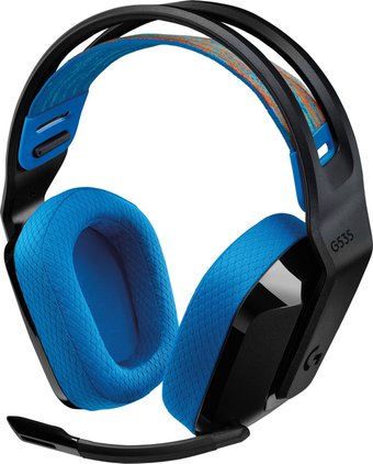 Наушники Logitech G535 (черный/синий)