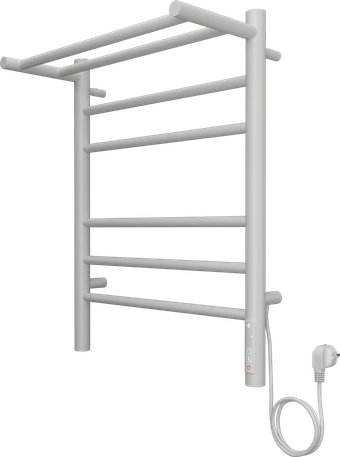 Полотенцесушитель TERMINUS Аврора П6 450x600 (с полкой, quick touch, КС 9003)