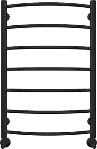 Полотенцесушитель TERMINUS Классик П7 500x796 (с наружной резьбой, RAL 9005 черный)