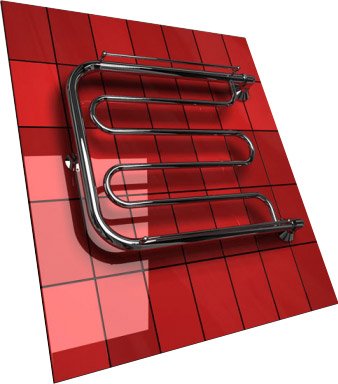Полотенцесушитель Двин D с полочкой 60x50 (выход 1/4")
