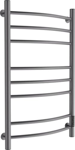 Полотенцесушитель Маргроид Ferrum Вид 5 СНШ 80/50 Графит, скрытого монтажа, таймер справа