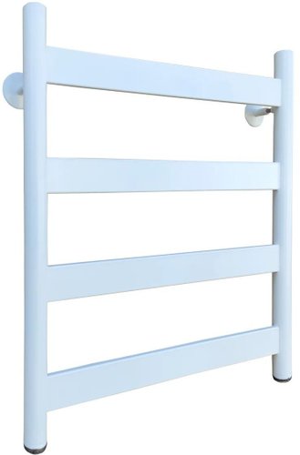Полотенцесушитель Ростела Престиж нижнее подключение 1" 4 перекладины 50x60 см (белый)