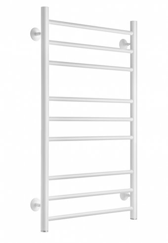 Полотенцесушитель Ростела Свирель V 1" 9 перекладин 50x80 см (белый)