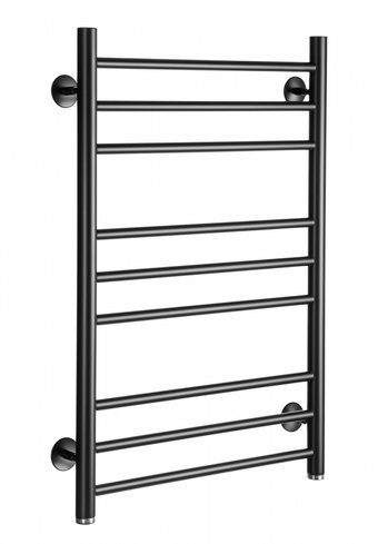 Полотенцесушитель Ростела Свирель V 1" 9 перекладин 50x80 см (черный)
