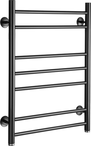 Полотенцесушитель Ростела Свирель V 500x700/7 1" (Ral 9005, нижнее подключение)