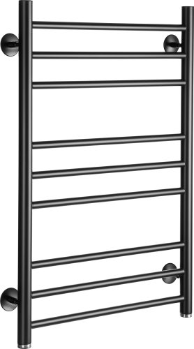 Полотенцесушитель Ростела Свирель V 500x800/9 1" (Ral 9005, нижнее подключение)