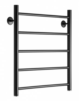 Полотенцесушитель Ростела Виктория 1" 5 перекладин 50х60 см (черный)