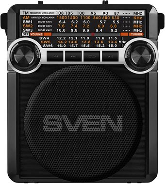 Радиоприемник SVEN SRP-355 (черный)