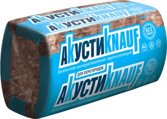 Теплоизоляция KNAUF Акусти AS 50x610x1230 (16 шт в упаковке)