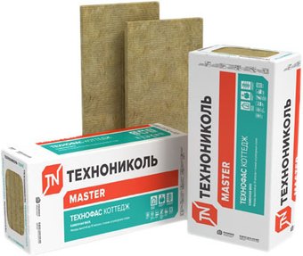 Теплоизоляция ТехноНИКОЛЬ Технофас Коттедж 1200x600 50 мм