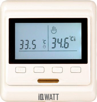Терморегулятор IQWatt IQ Thermostat Р (слоновая кость)