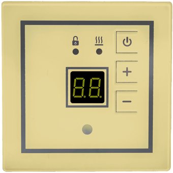 Терморегулятор ЭргоЛайт ТР-QUADRATO (бежевый)