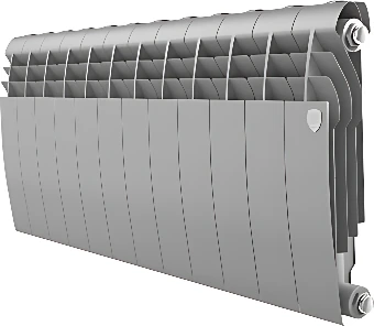 Биметаллический радиатор Royal Thermo Biliner B 350 Серебристый - 12 секций